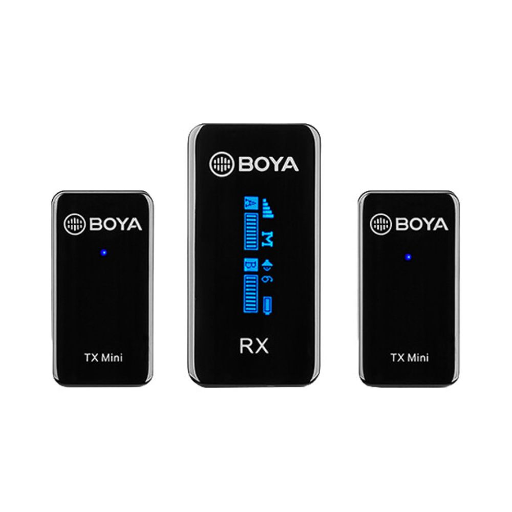 BOYA BY-XM6-S2 Mini Ultracompact 2-Person Wireless Microphone System