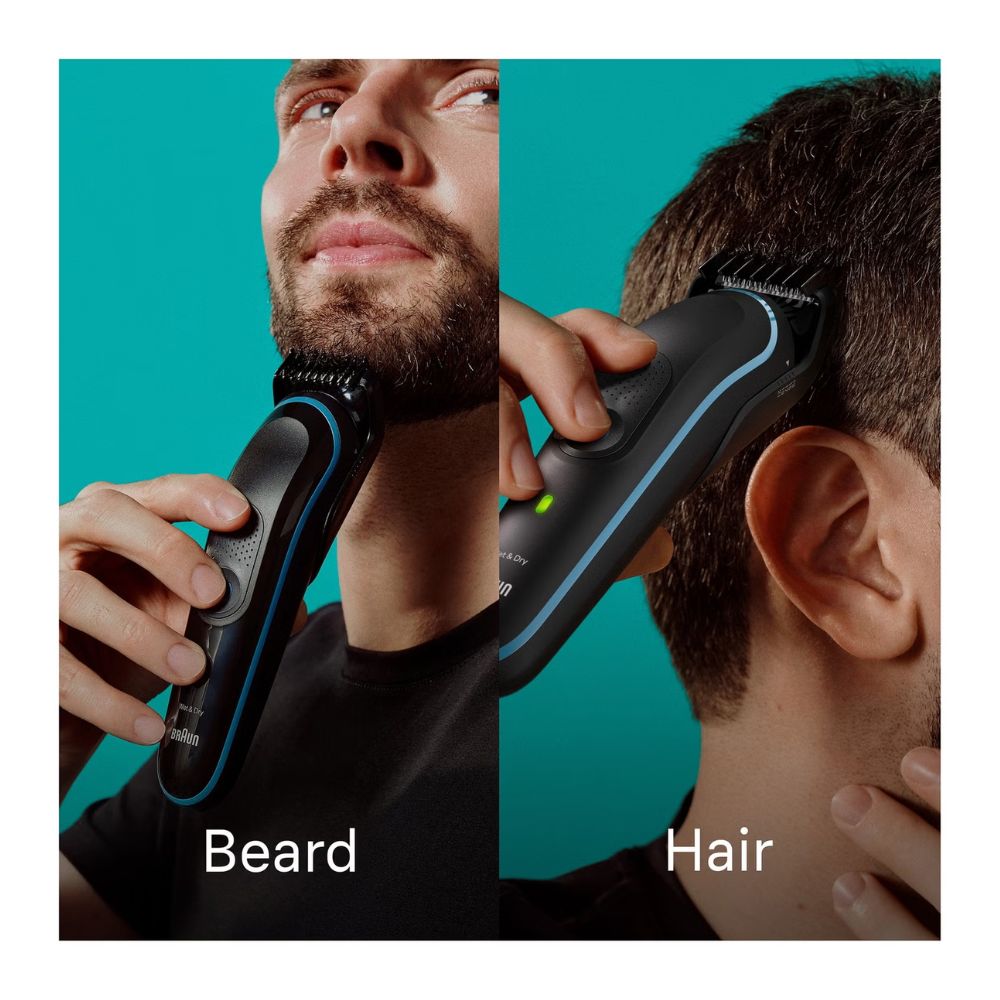 Braun 9-in-1 Beard Trimmer Hair Clipper Body Groomer