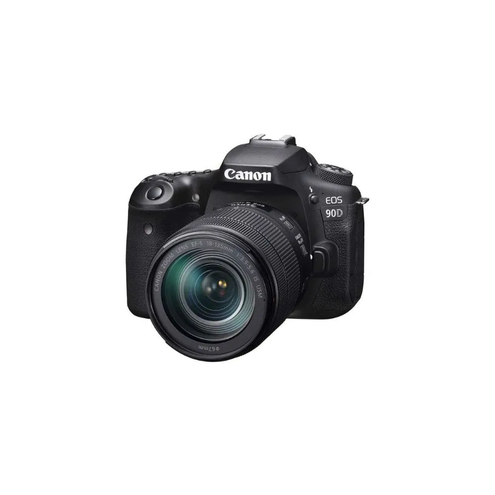 Canon EOS 90D -18-135mm Lens