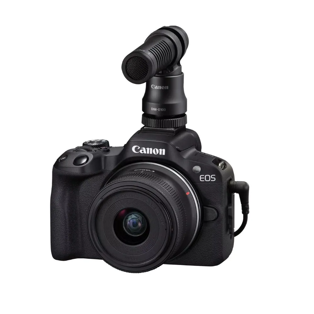 Canon EOS R50 Mirrorless Camera Content Creator Kit – Black