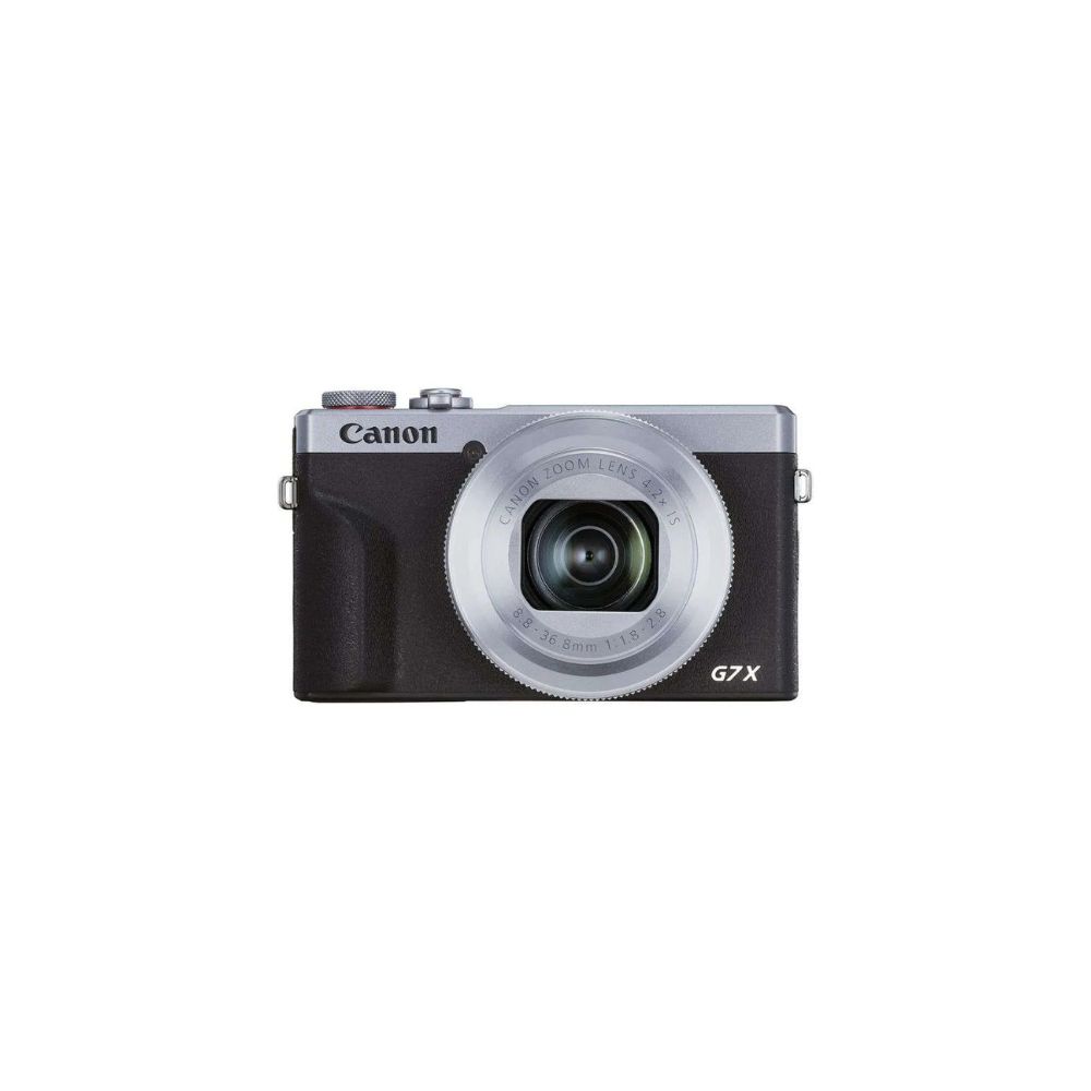Canon PowerShot G7X Mark III Silver Digital Camera