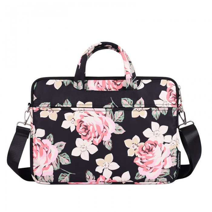 CanvasArtisan H40-C12 13" Laptop Bag, Black | H40-C12-13BK