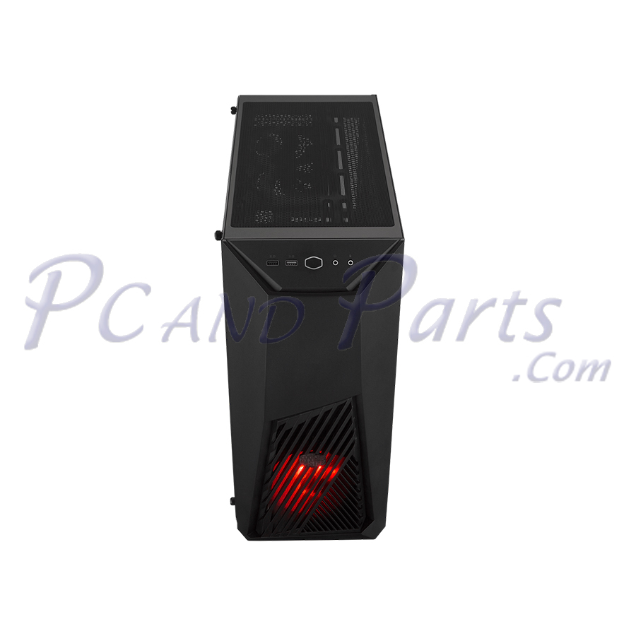 Cooler Master MasterBox MB501L Red LED ATX Black Case