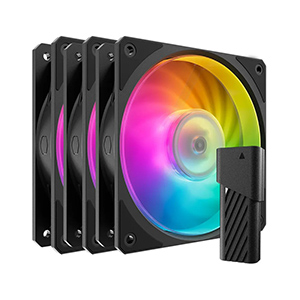 Cooler Master Mobius 120P ARGB White Edition fan (3-Pack)