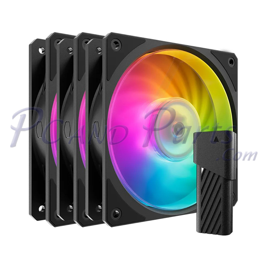 Cooler Master Mobius 120P ARGB White Edition fan (3-Pack)