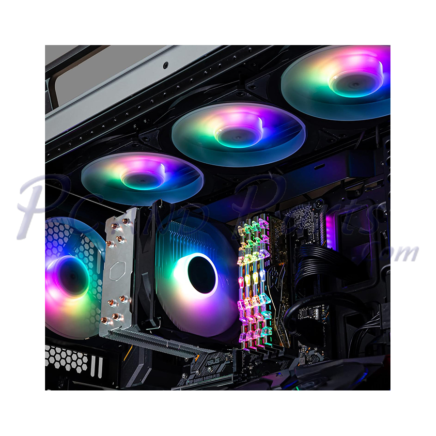 Cooler Master Mobius 120P ARGB White Edition fan (3-Pack)