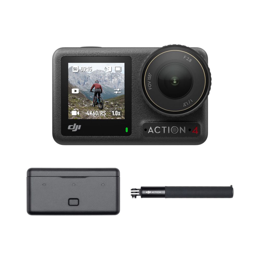 DJI Osmo Action 4 Camera Adventure Combo For Better Video Quality