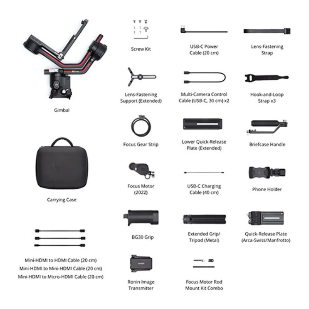 DJI RS3 Pro Gimbal Stabilizer Combo