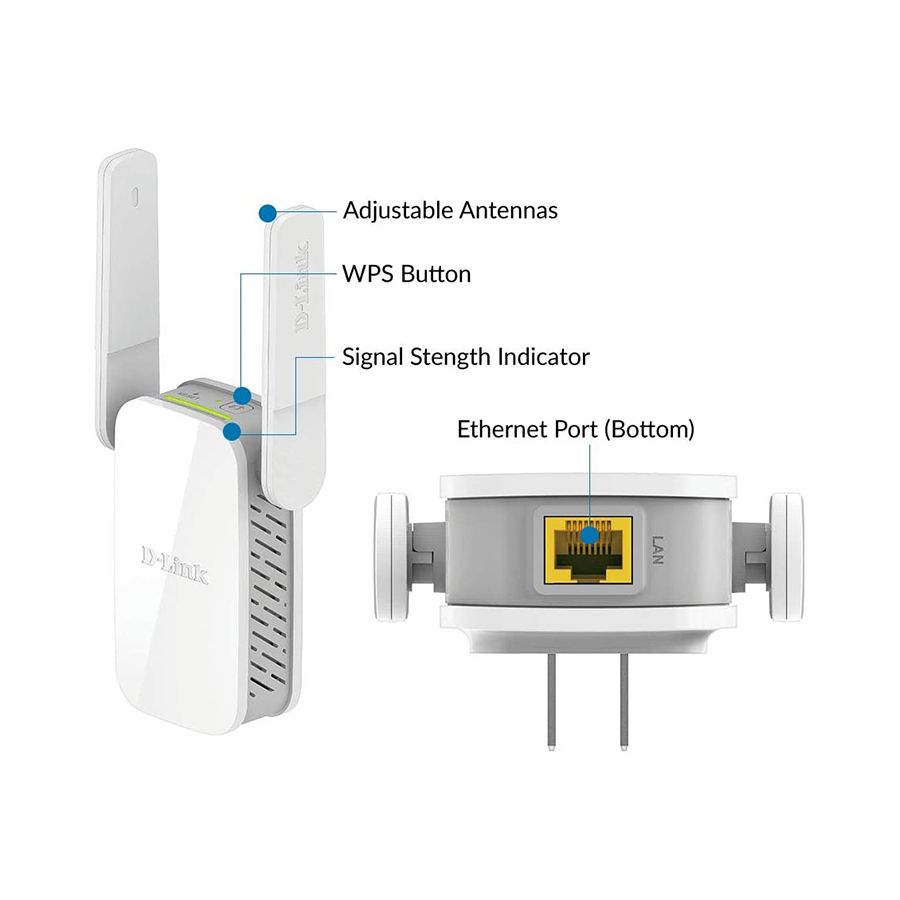 Dlink DAP-1530 AC750 Plus Range Extender