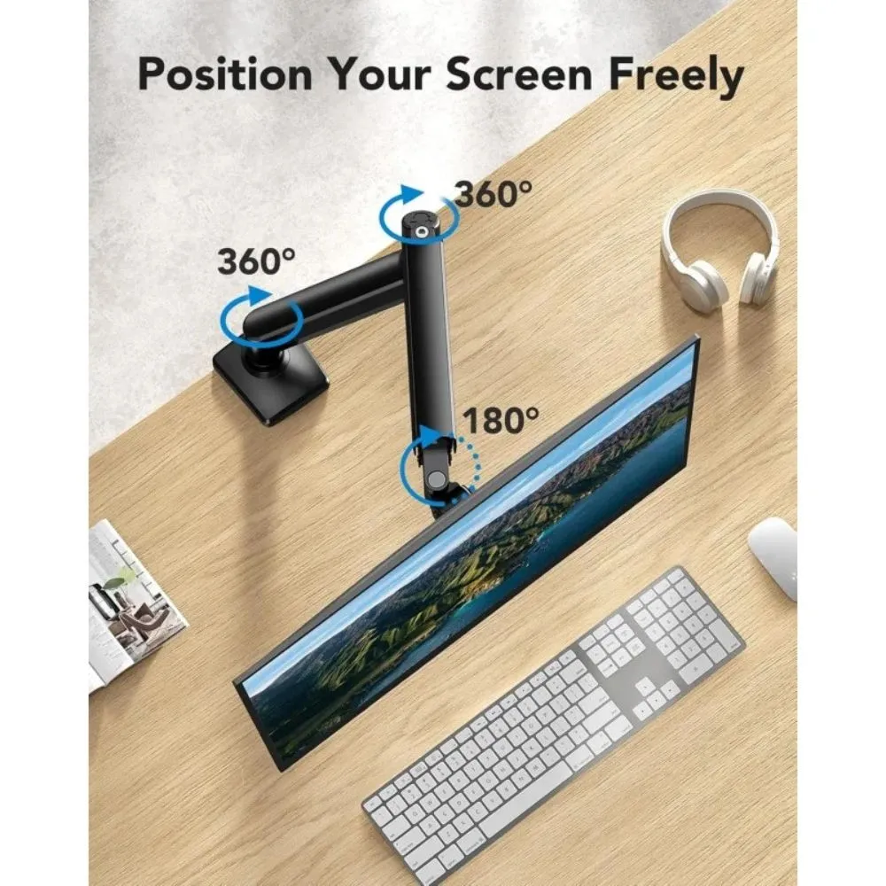 DY-1 Adjustable Single Monitor Arm