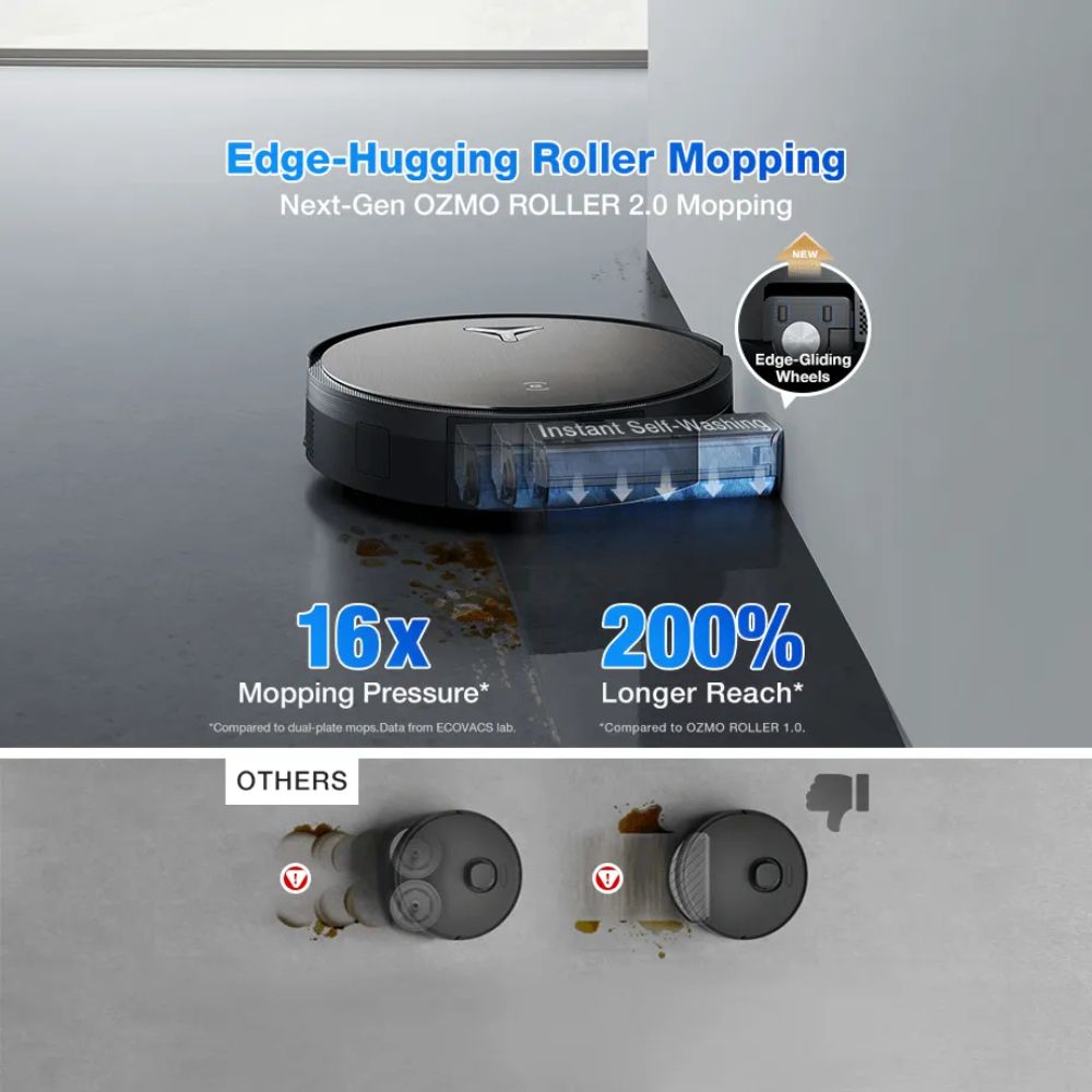 Ecovacs Deebot X11 OmniCyclone Bagless Robot Vacuum & Mop