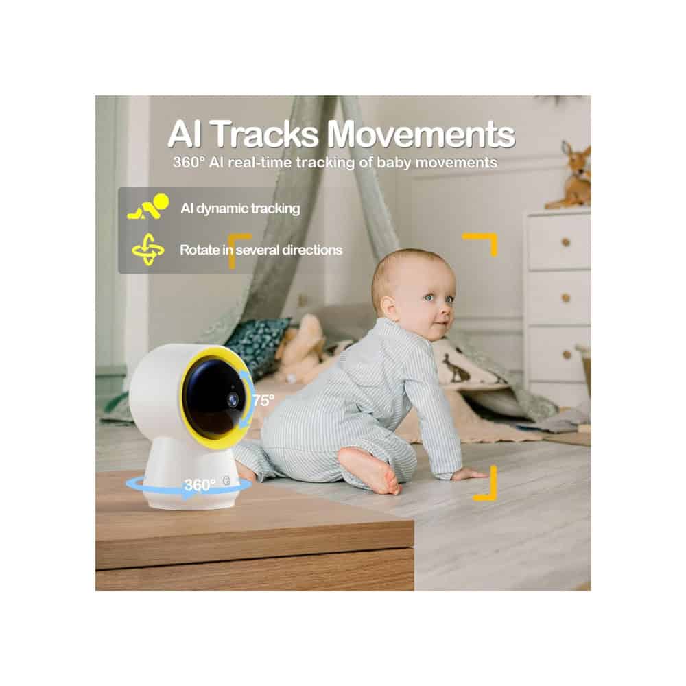Ellie 1080p HD Smart Baby Monitor - No Wifi