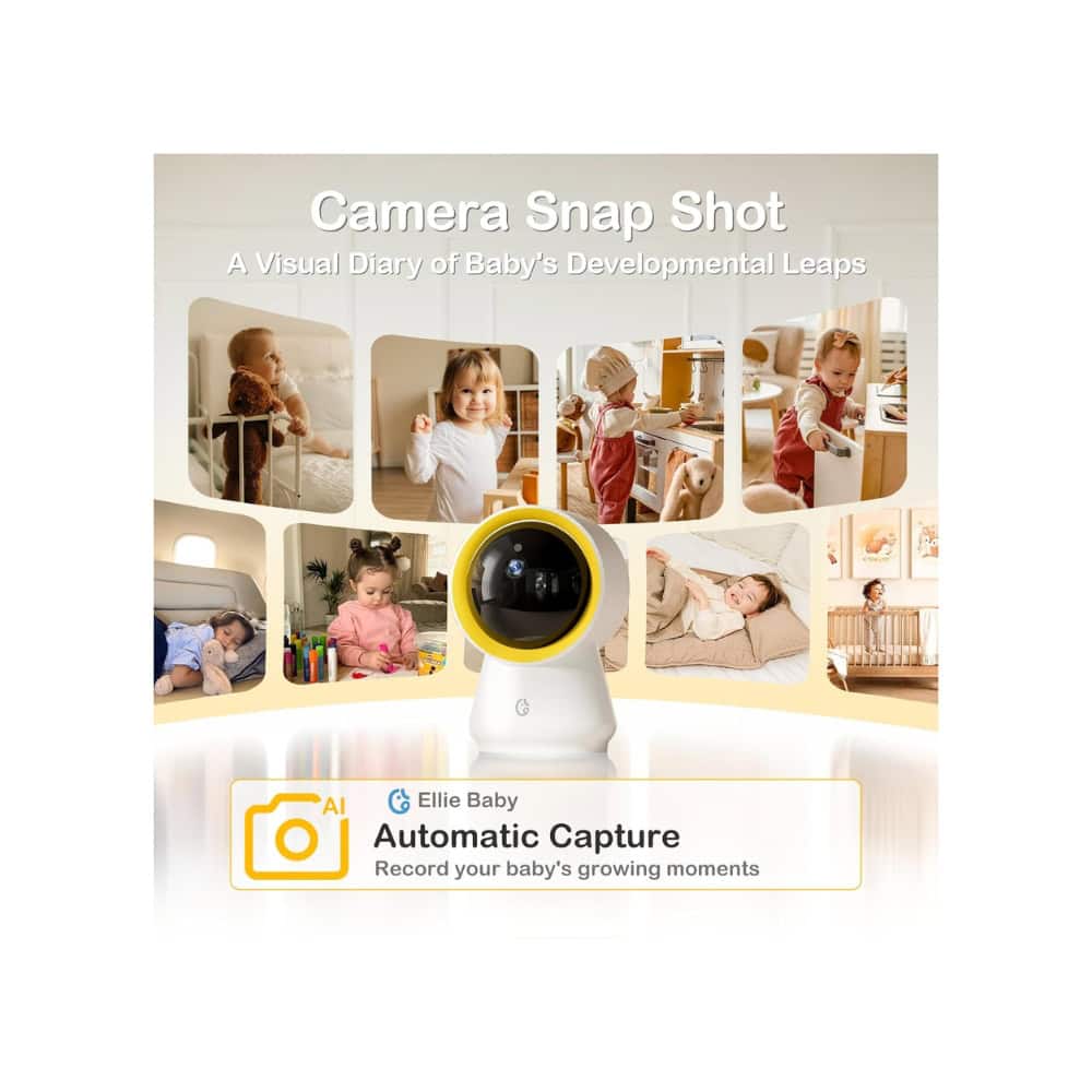 Ellie 1080p HD Smart Baby Monitor - No Wifi