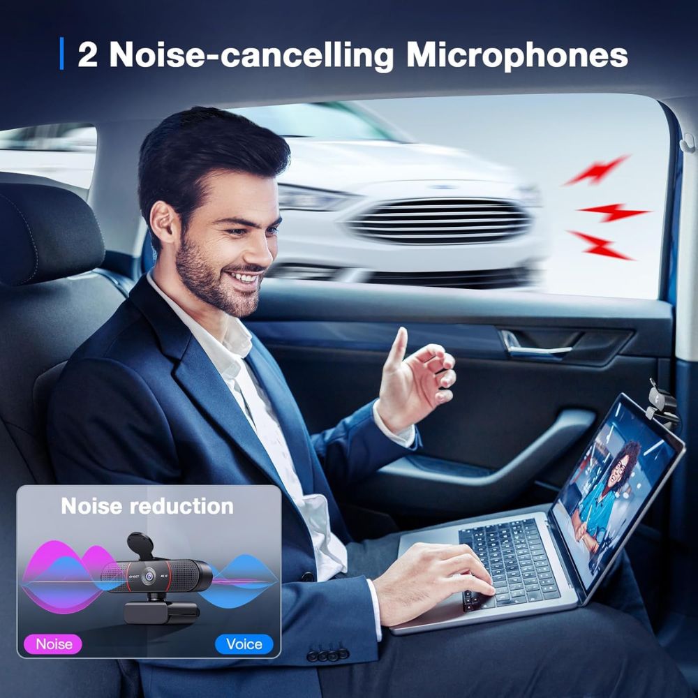 EMEET C960 4K Webcam for PC
