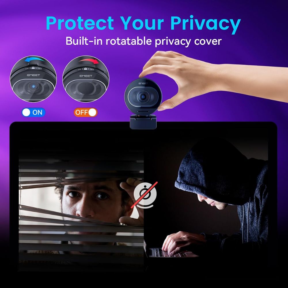 EMEET S600 4K Streaming Webcam