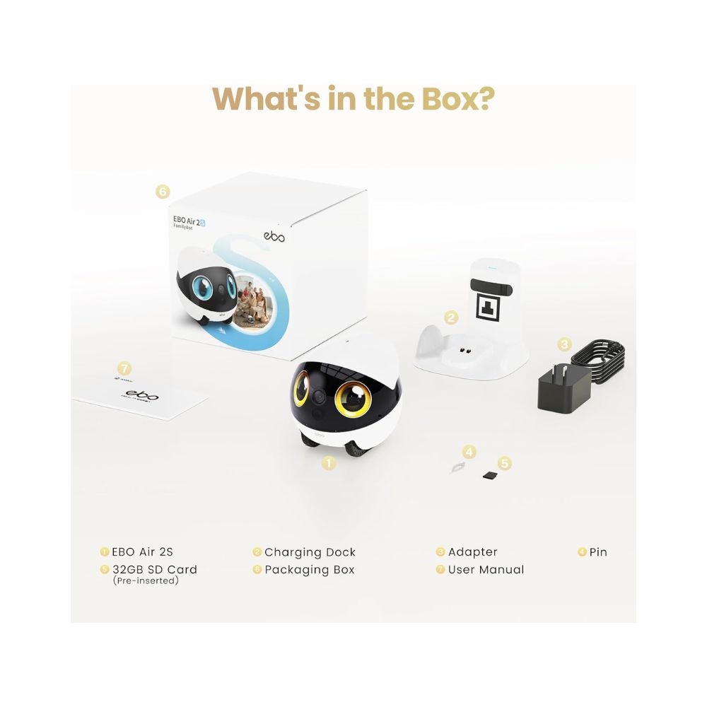 Enabot EBO Air 2S FamilyBot