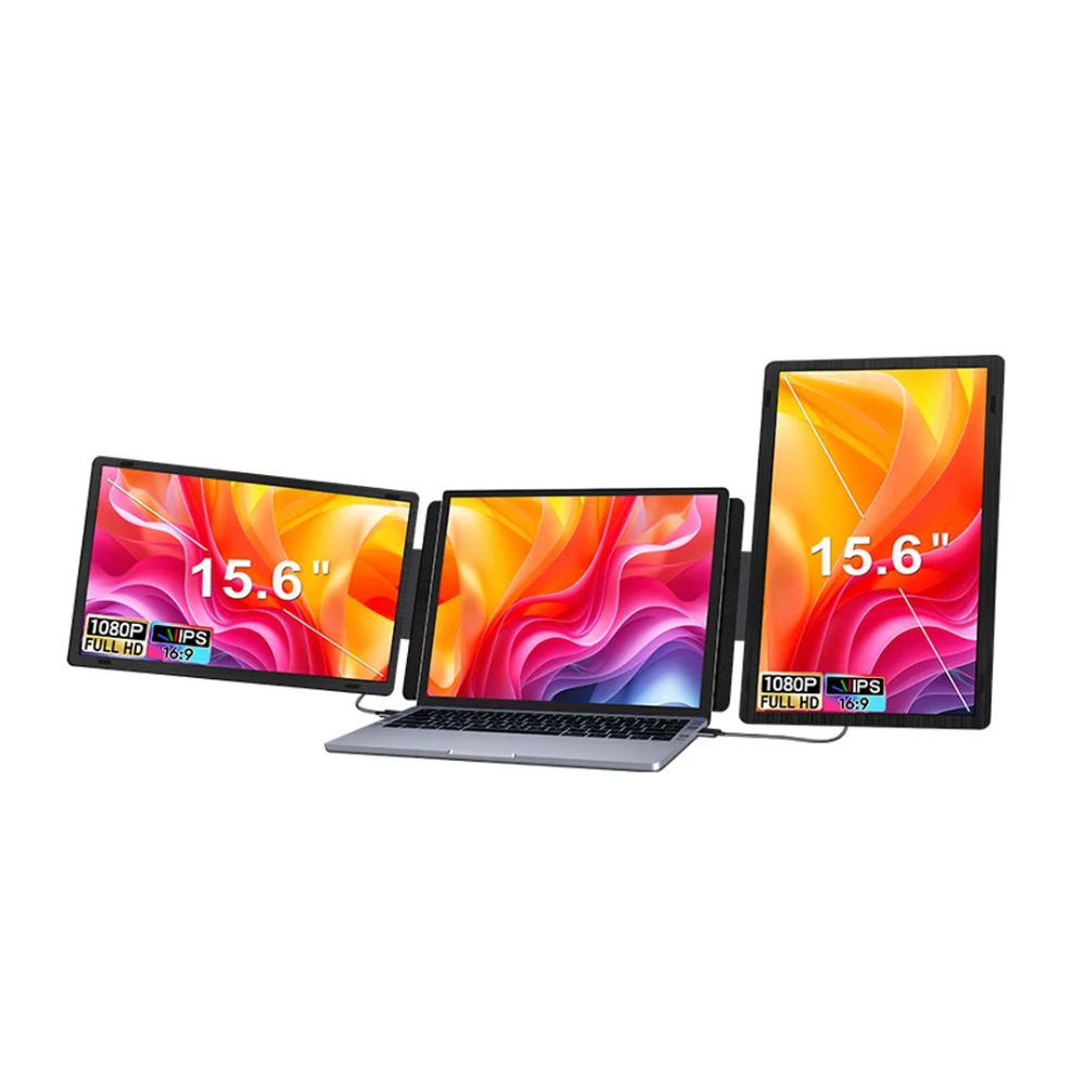 Epic Arma S9H Portable Triple Monitor for Laptop 15.6″