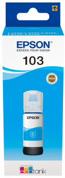 Epson 103 EcoTank Cyan ink bottle | C13T00S24A