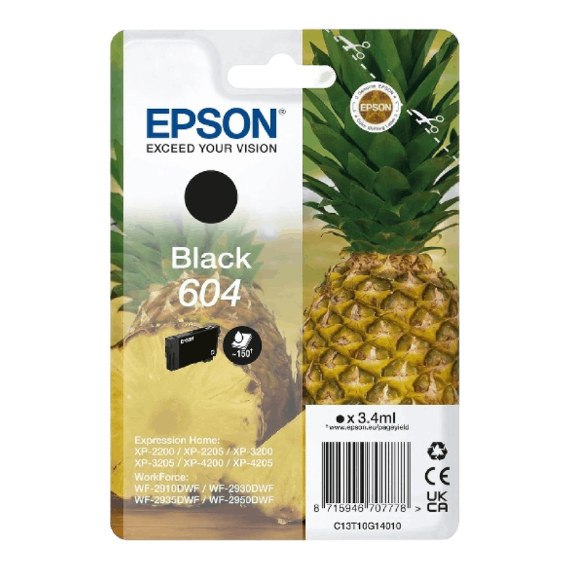 Epson 604 Ink Cartridge - Black
