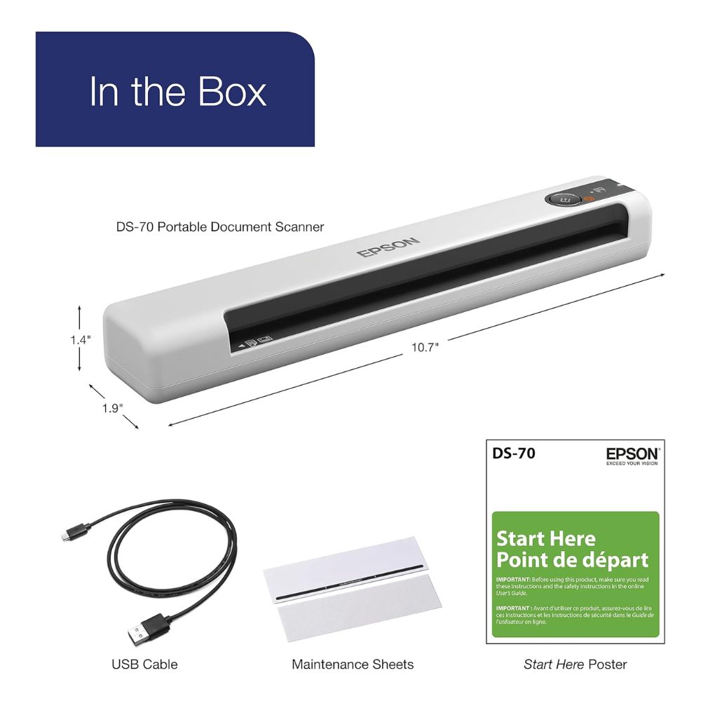 Epson DS-70 Document Scanner