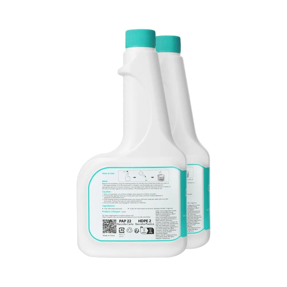 eufy Hard Floor Cleaning Solution (2 Bottles)