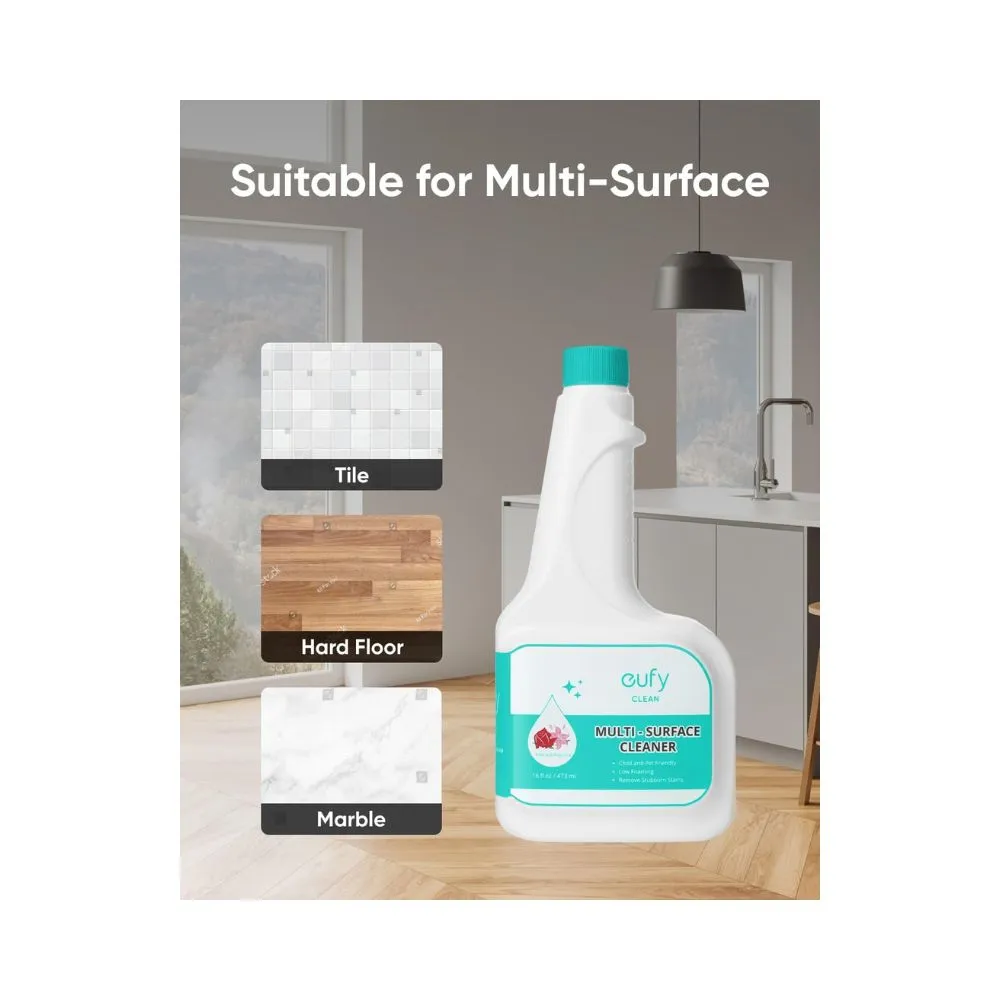 eufy Hard Floor Cleaning Solution (2 Bottles)