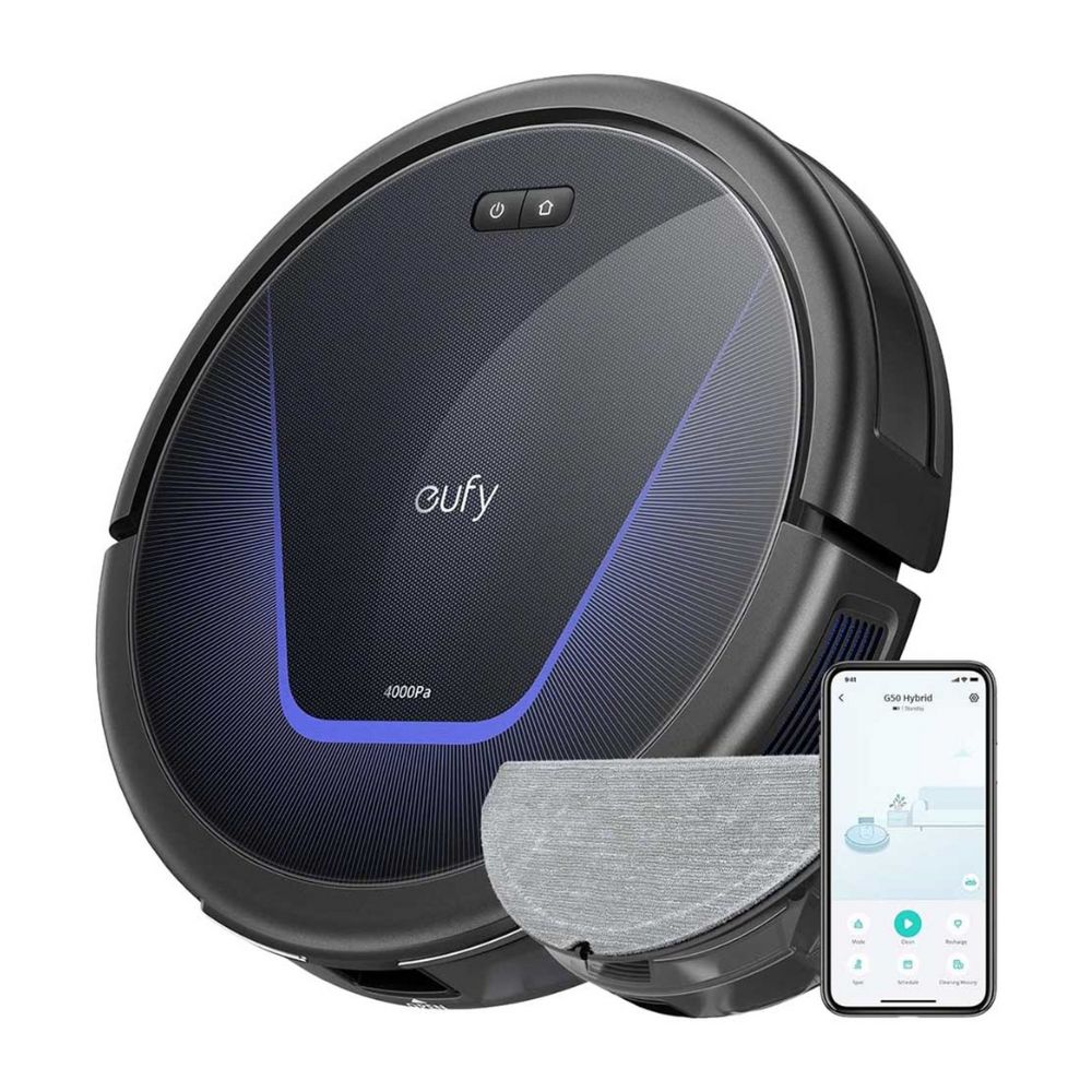 Eufy Robovac G50 Hybrid Vacuum Cleaner Black T2212V11
