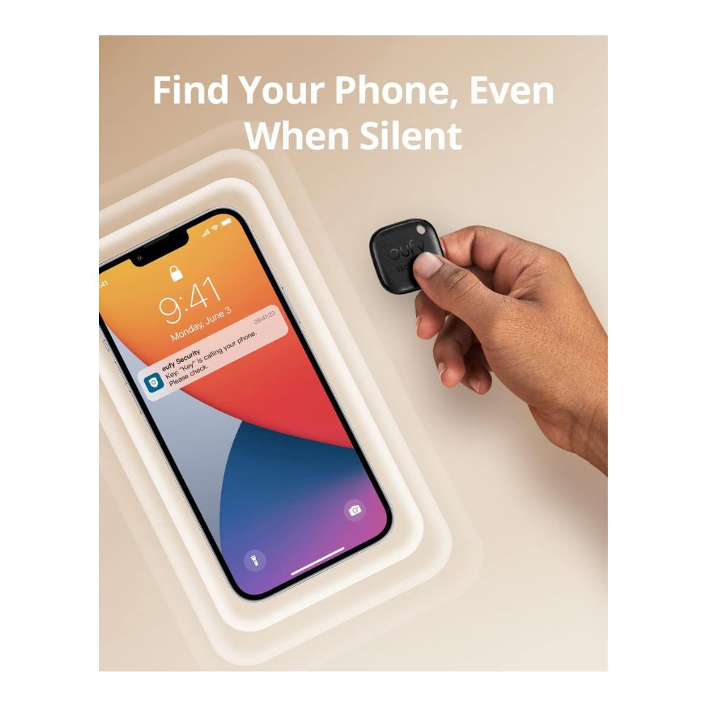 eufy Security by Anker SmartTrack Link – Black 1-Pack