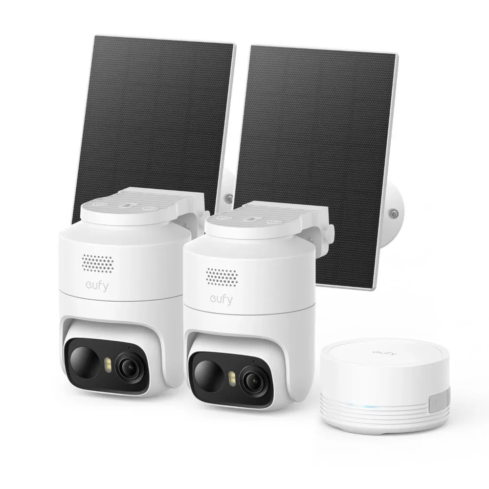 eufyCam C37 2K Smart Security Camera CCTV with Solar panel