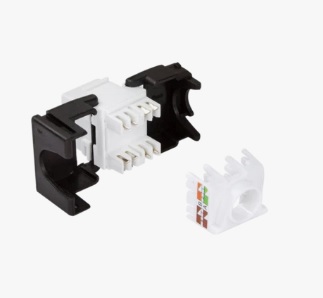 Eussonet Keystone Jack Toolless with Shutter UTP Cat6 | MS-3KJC6AUTP