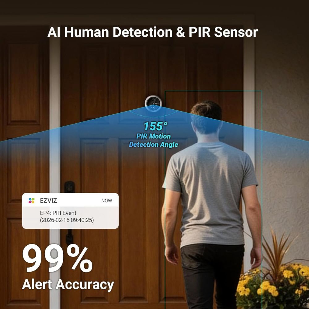 Ezviz EP4 Wire-Free Peephole Door Viewer