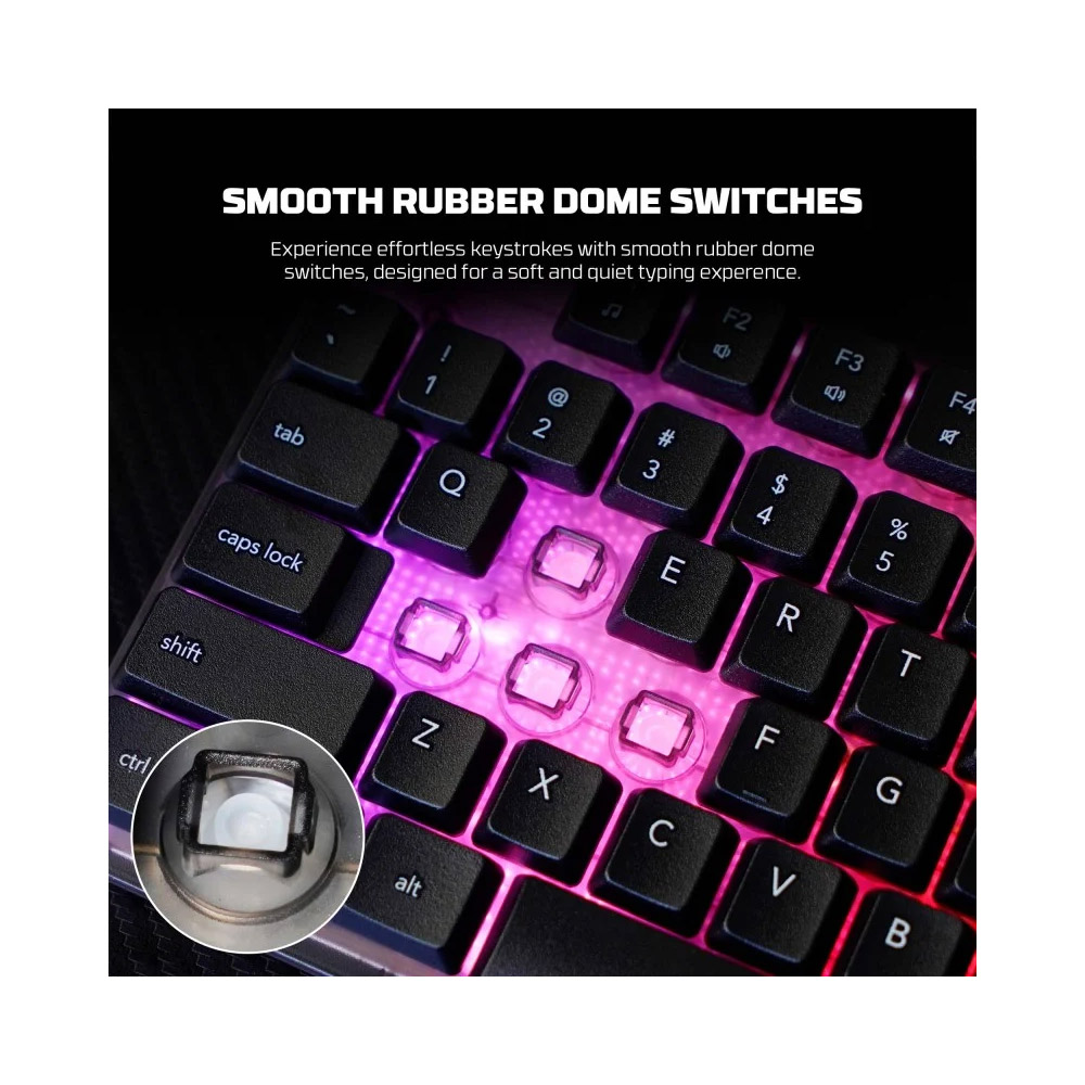 Fantech K515S SHIKARI S, RGB Lighting, Wired Gaming Keyboard