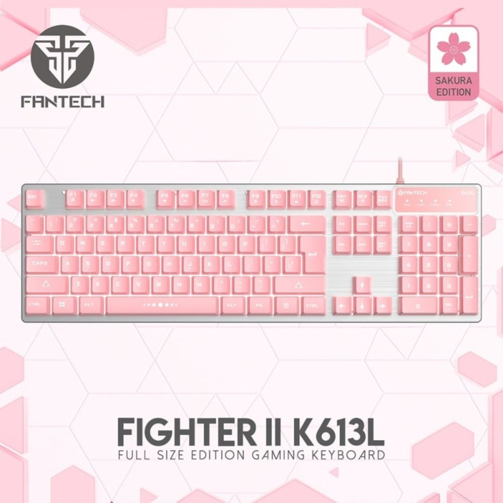 Fantech K613L FIGHTER II RGB Feel Mechanical Gaming Keyboard