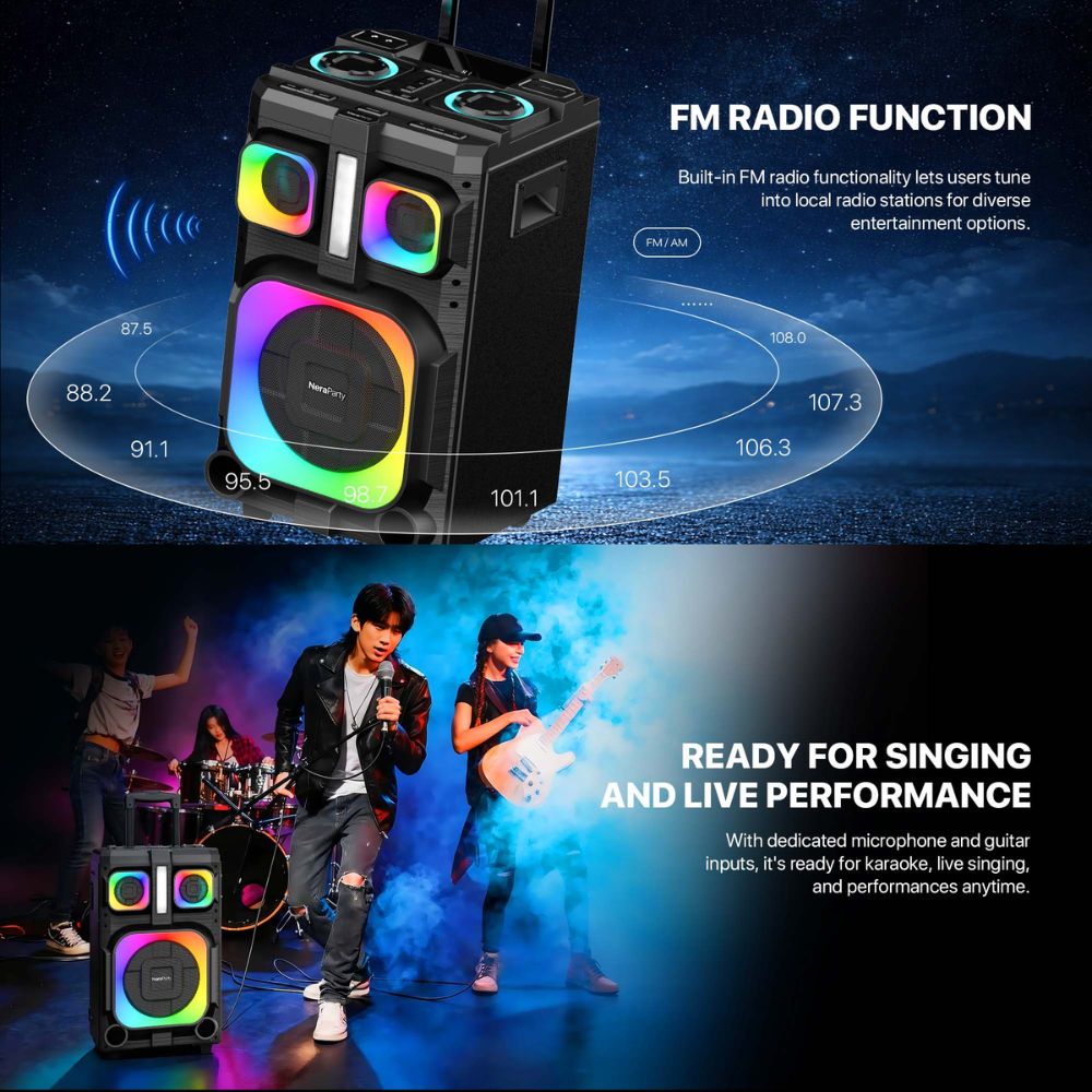 Fantech NeraParty NP03 Wireless Party Speaker