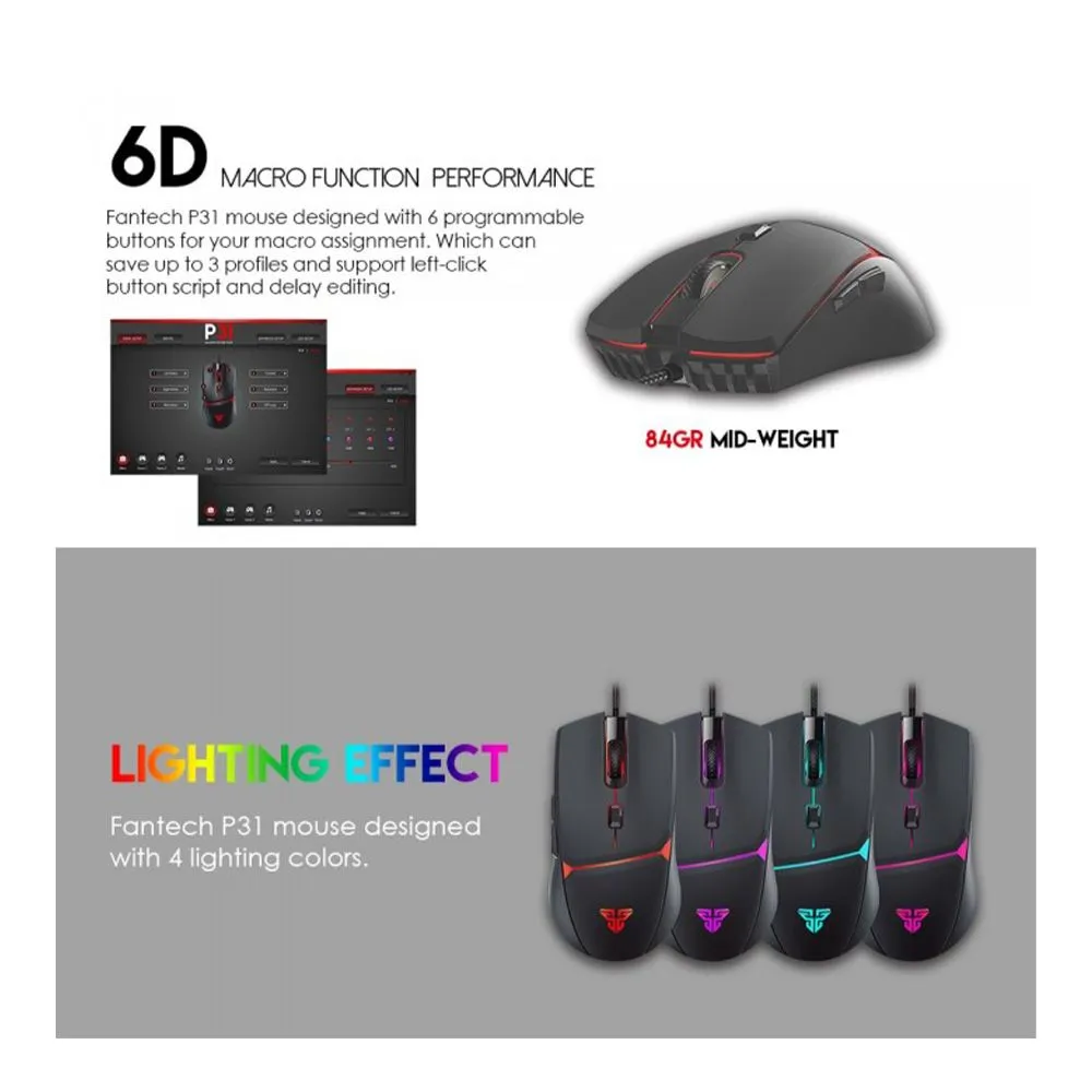 Fantech P31 Gaming Combo 3 In 1