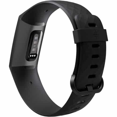 Fitbit Charge 3 Fitness Wristband (Black/Graphite Aluminum)