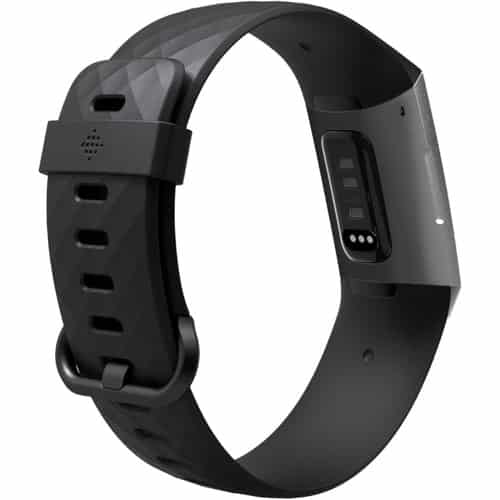 Fitbit Charge 3 Fitness Wristband (Black/Graphite Aluminum)