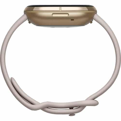 Fitbit Sense GPS Smartwatch (Lunar White / Soft Gold Stainless Steel)