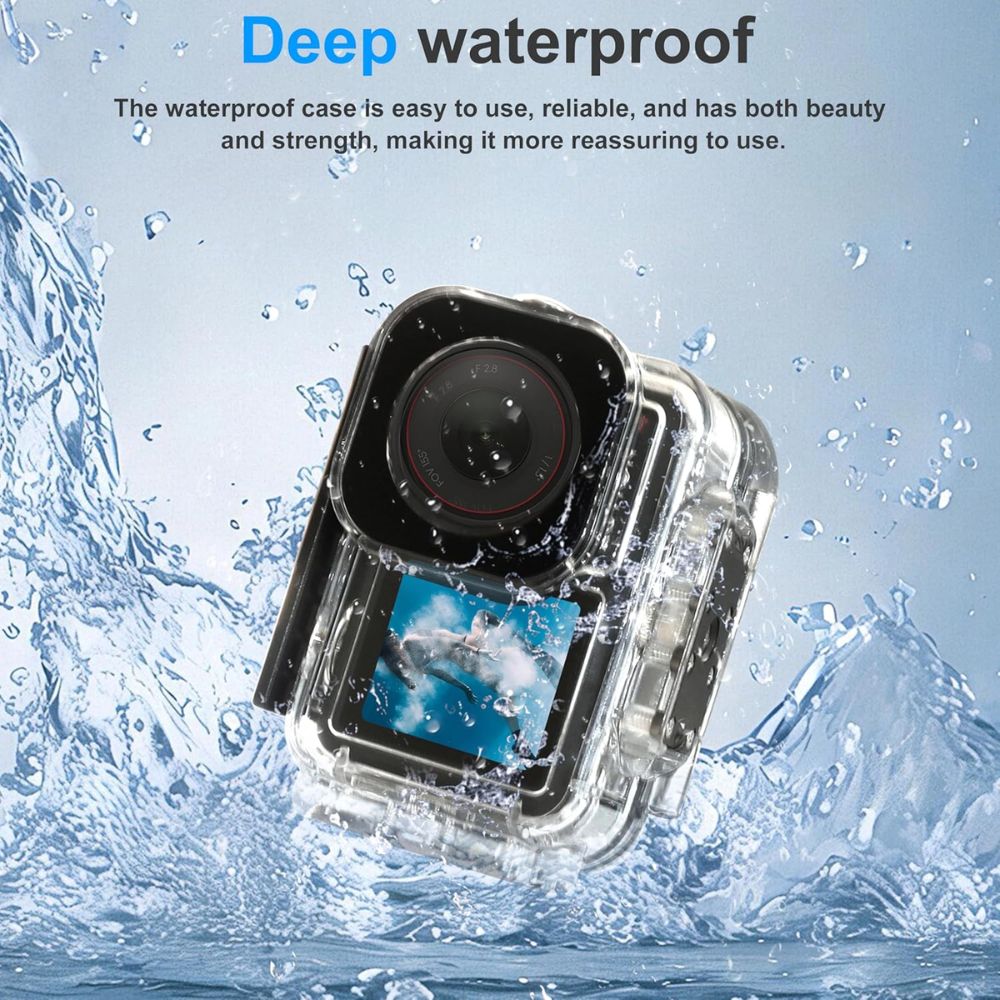 FitStill DJI Osmo Action 5 Pro 60M Underwater Waterproof Case