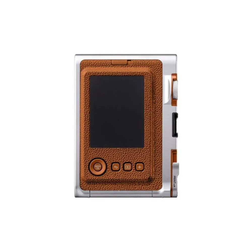 FUJIFILM INSTAX MINI EVO Hybrid Instant Camera (Brown)
