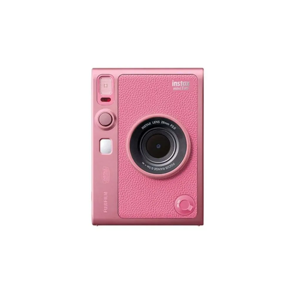 FUJIFILM INSTAX MINI EVO Hybrid Instant Camera Pink
