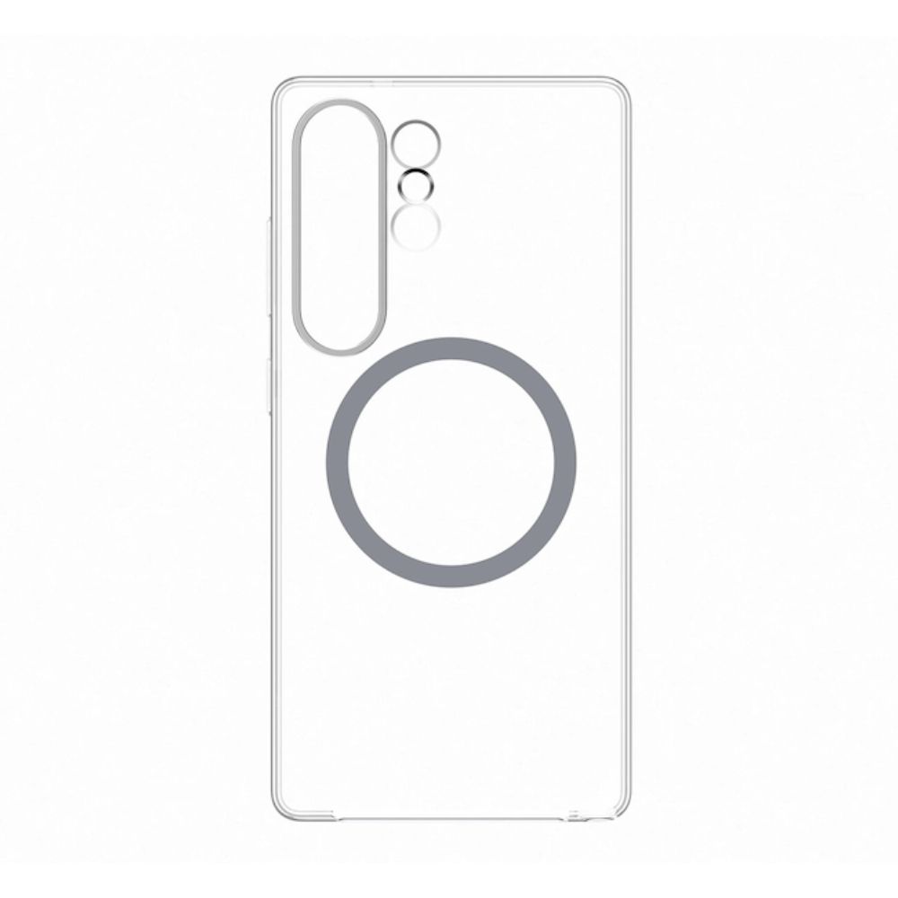 Galaxy S25 Ultra Clear Magnet Case -Transparent