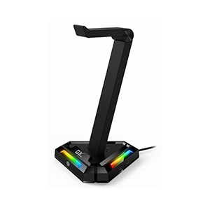 Genius GX-UH100 Headphone LED Stand with USB HUB