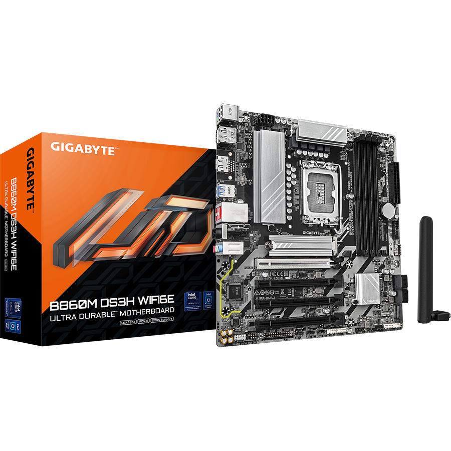 Gigabyte B860M DS3H WIFI6E 1.0 LGA1851