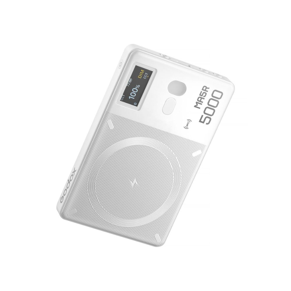 Godox MA5R RGB LED Light and Power Bank