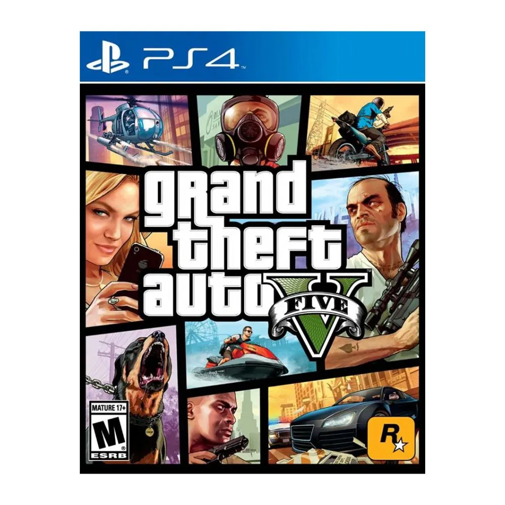 Grand Theft Auto V - CD For PS4