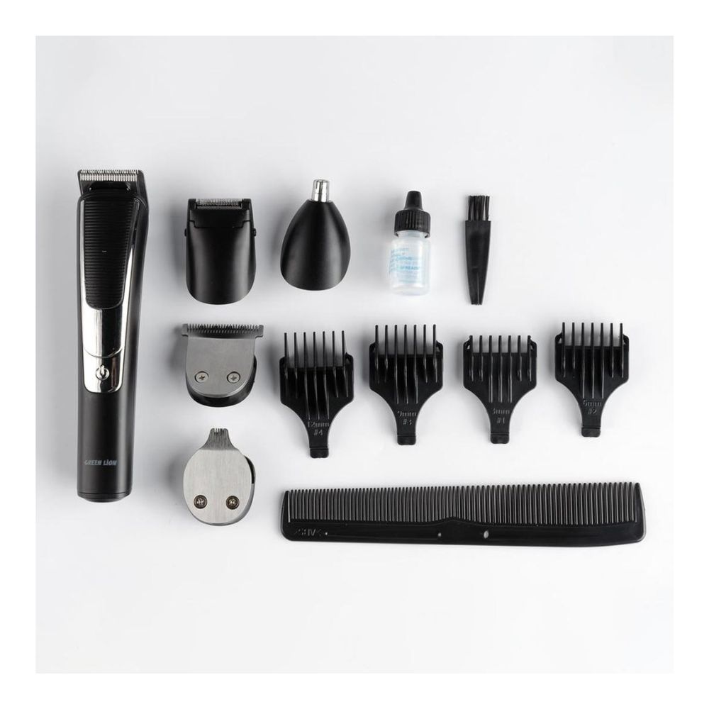 Green Lion 5 in 1 Grooming Set 600mAh – Black