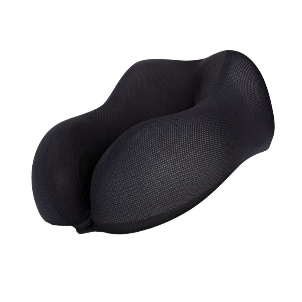 Green Lion Memory Foam Neck Pillow – Black