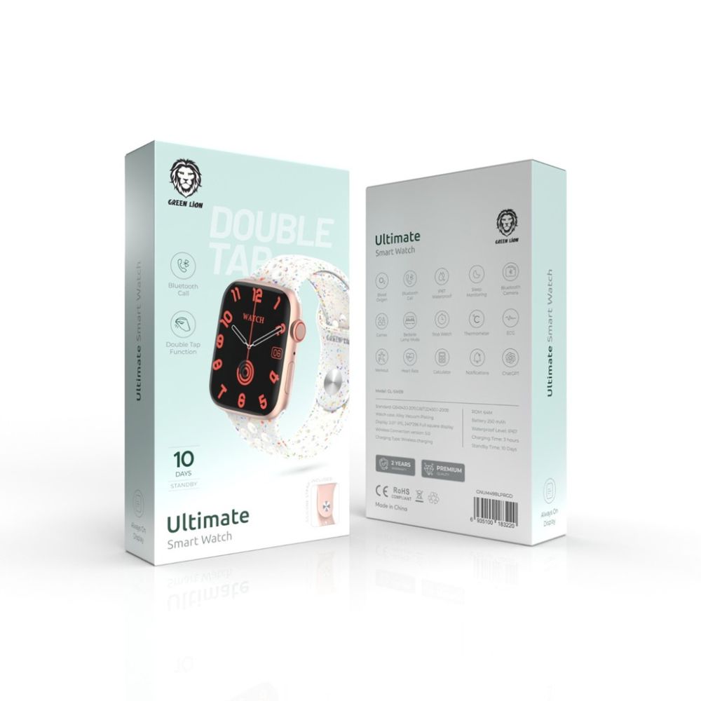 Green Lion Ultimate Smart Watch Double Tab