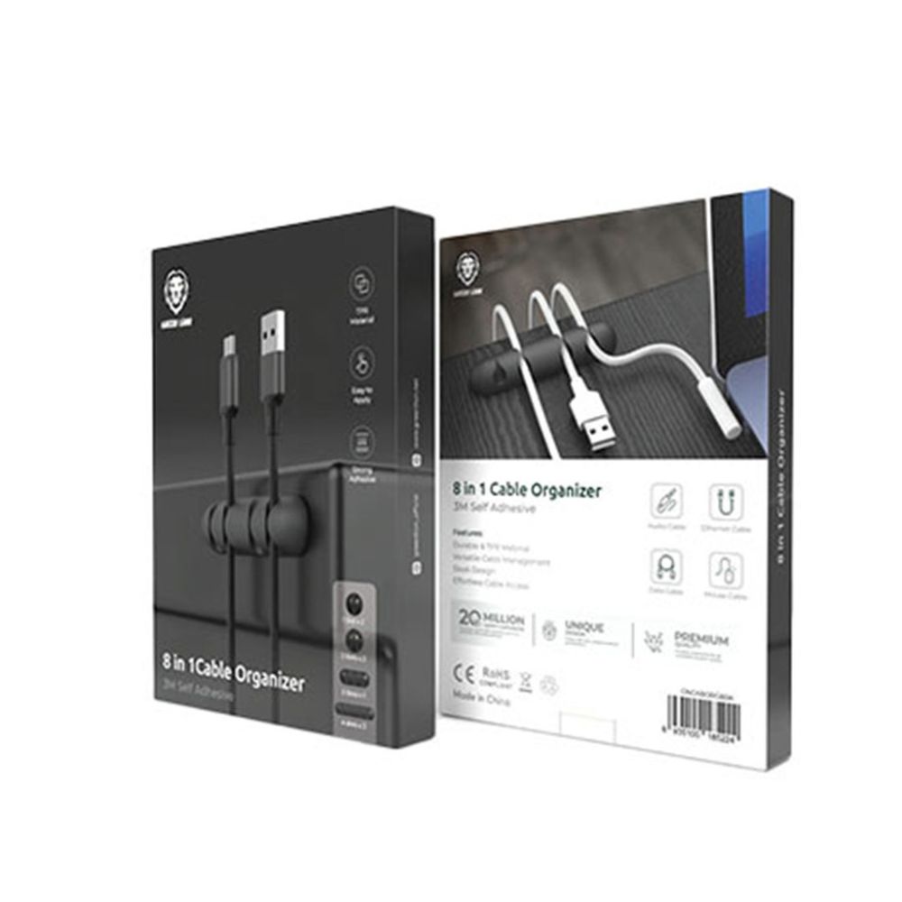 Green Lion-8 in 1 Cable Organizer
